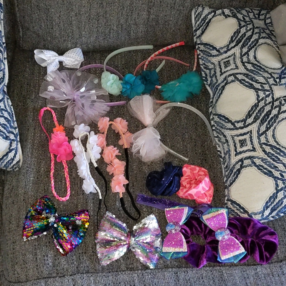 Girls headbands and bows